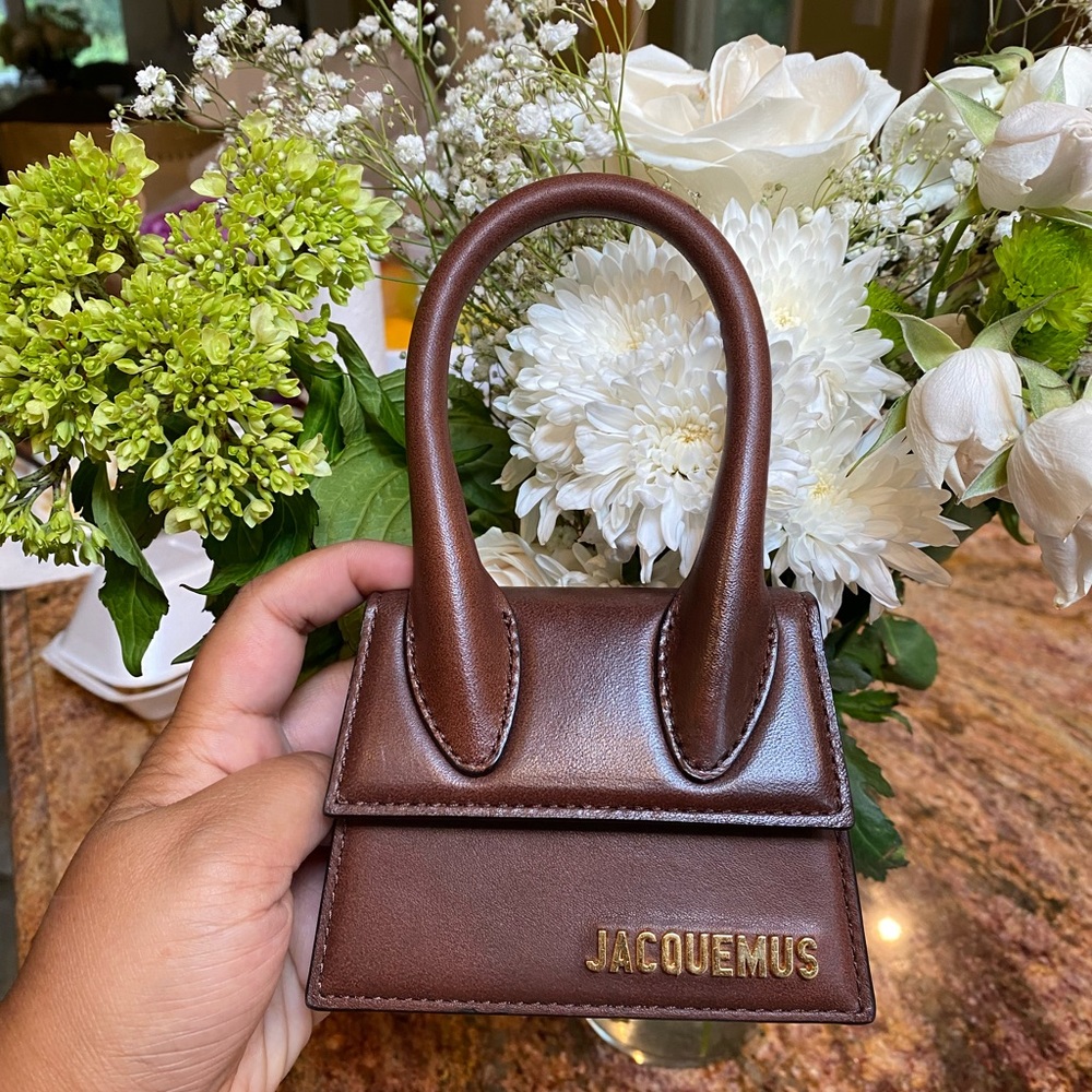 NWT Jacquemus Dark Brown Le Chiquito